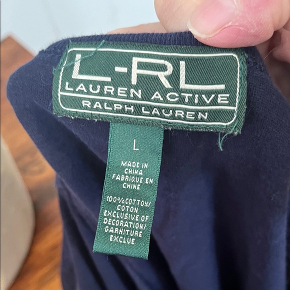 Women’s Ralph Lauren tee shirt Navy Blue - Picture 5 of 5